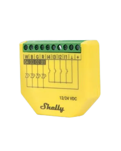 Shelly Plus RGBW PM Product Image